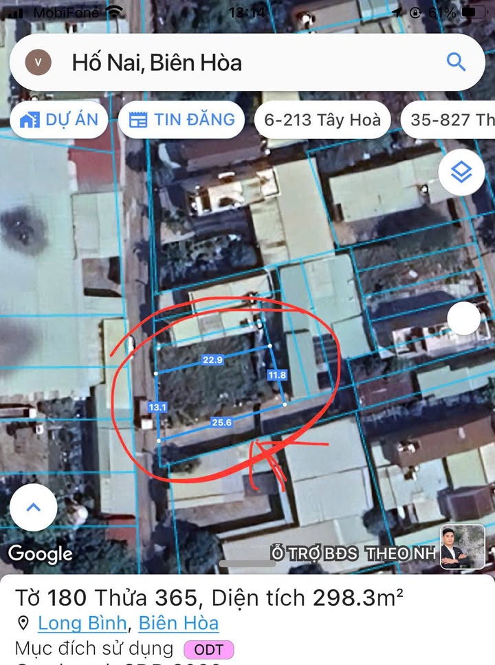 Đất nền sổ riêng 298m² Hố Nai, Biên Hòa - Giá chỉ 2 tỷ, đầu tư sinh lời!