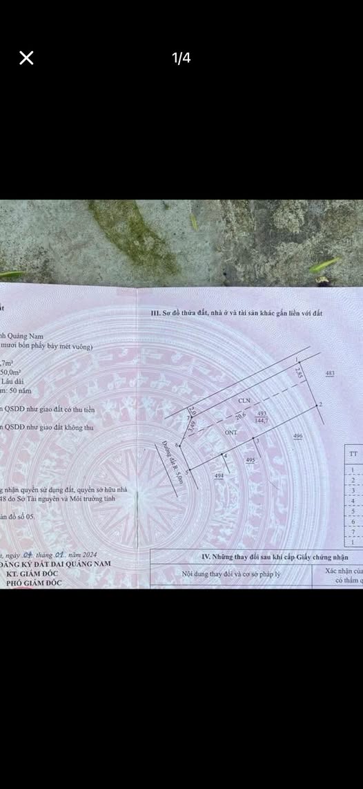 Đất nền Bình Đào 144m² giá thỏa thuận - Vị trí đẹp, không ngập lụt!