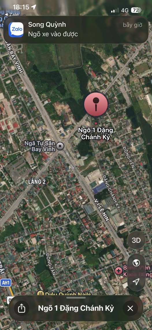 Đất nền Nghi Phú, TP Vinh 108.9m² giá chỉ 2.9 tỷ - Vị trí đẹp, giao thông thuận lợi!