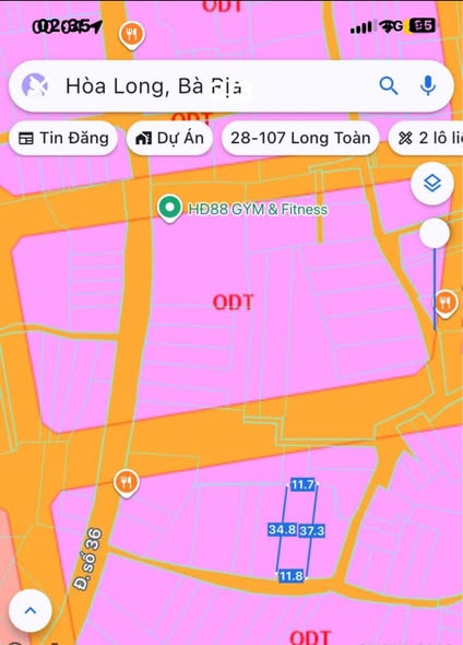 Biệt thự mặt tiền đường nhựa Hòa Long - Bà Rịa 431m² giá 3.8 tỷ - Đầu tư sinh lời!