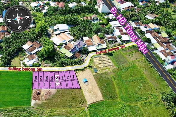Đất nền Phong Phú 2 Ninh Hòa 100m² giá chỉ 530 triệu - Cơ hội đầu tư tốt!