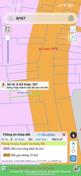 Nhà mặt tiền Hùng Vương, xã Đại Phước, Nhơn Trạch 142m² - Giá thương lượng hấp dẫn!