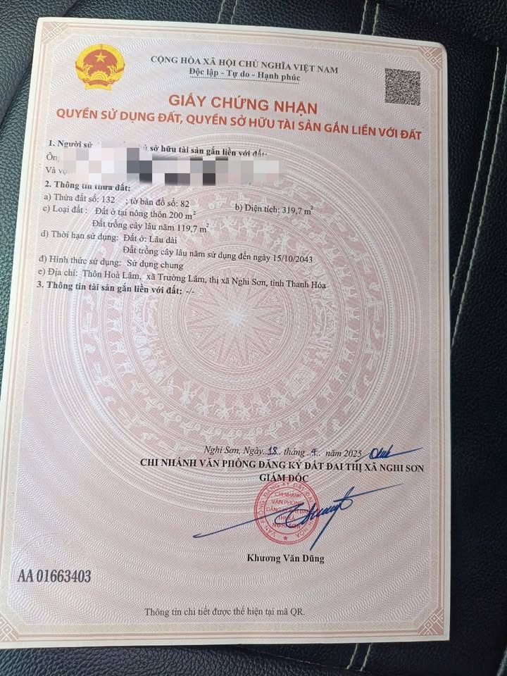 Đất nền Trường Lâm 318.6m² giá thỏa thuận - Tiềm năng kinh doanh lớn!