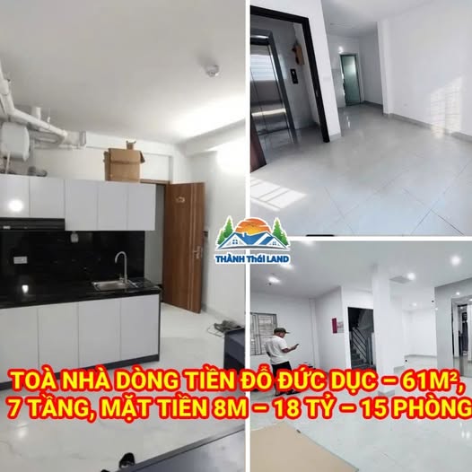Tòa nhà cho thuê Đỗ Đức Dục 61m² giá 18 tỷ - Đầu tư sinh lời ngay!