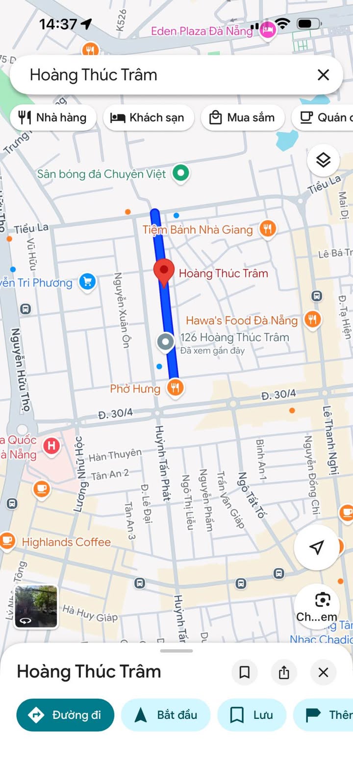 Nhà Hoàng Thúc Trâm, Hải Châu, Đà Nẵng 82m² giá 7.6 tỷ - Vị trí trung tâm thuận lợi!