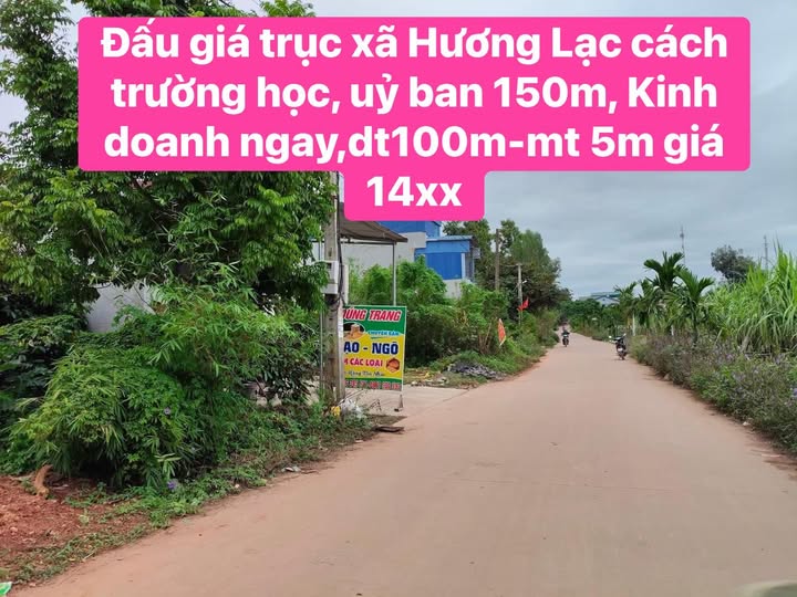 Đất nền Hương Lạc - Lạng Giang 100m² giá thỏa thuận - Tiềm năng kinh doanh lớn!