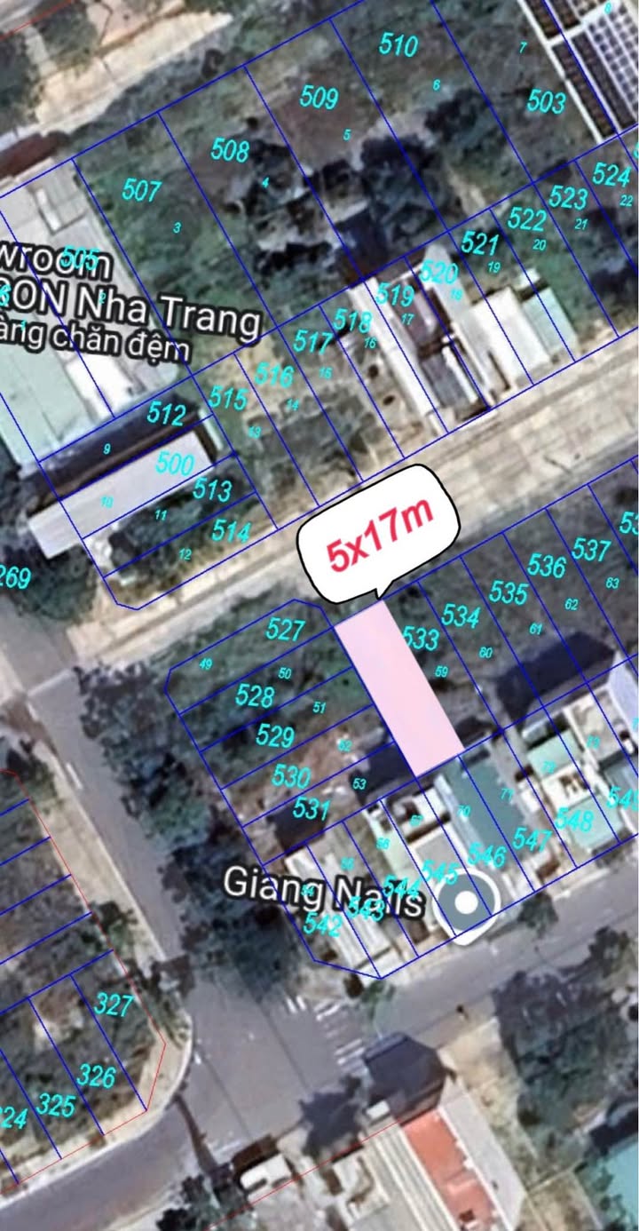 Đất nền Nha Trang 88m² giá 3.5 tỷ - Đường rộng 17m, sổ đỏ chính chủ!