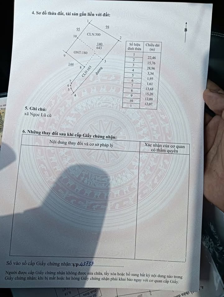 Đất Ngọc Lũ Bình Lục 643m² - Cơ hội đầu tư hấp dẫn!