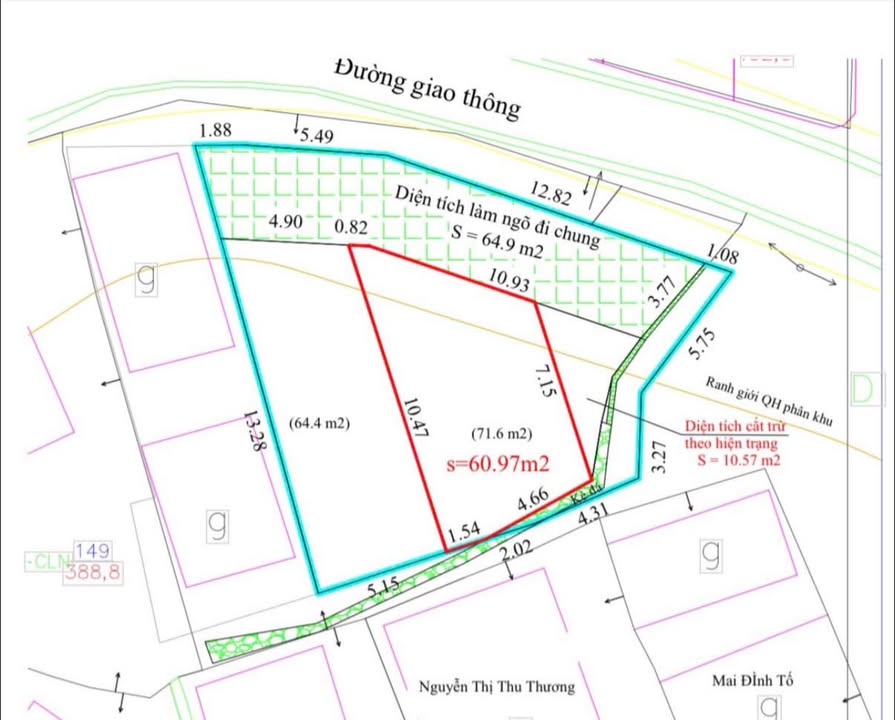Đất 3 mặt thoáng Giếng Đáy, Hạ Long 60.97m² giá chỉ 1.7 tỷ - Đầu tư sinh lời ngay!