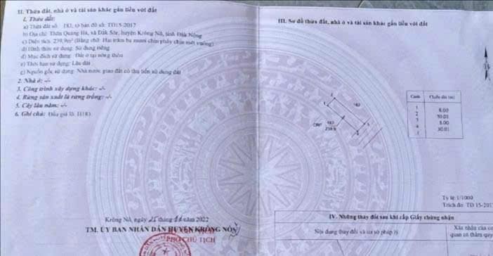 Đất thổ cư xã Nam Đà, Krông Nô 240m² giá 499 triệu - Đầu tư sinh lời ngay!