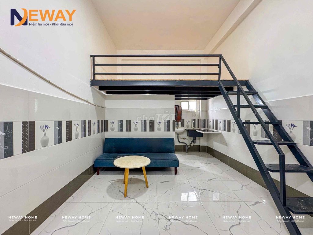 Phòng trọ gác cao full nội thất tại Tân Phú 28m² giá 3.6 triệu - Tiện nghi đầy đủ, ngay Aeon Mall!
