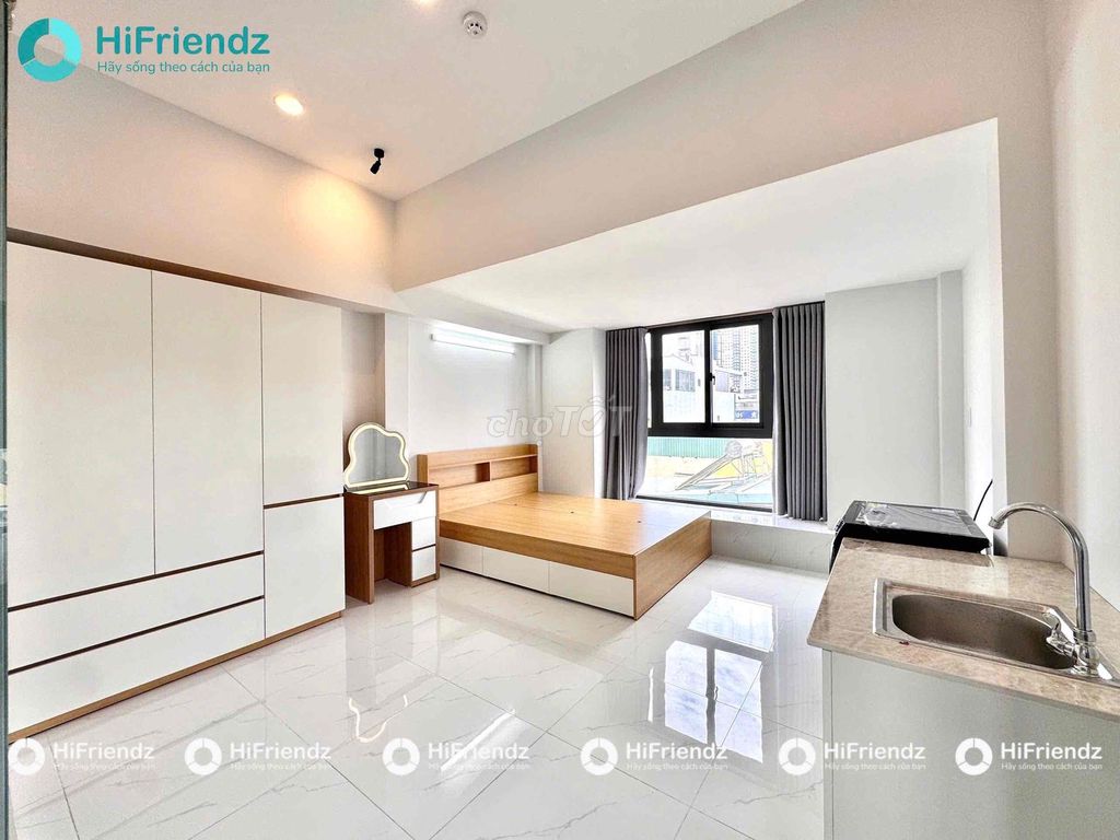 Căn hộ dịch vụ Q8, 28m² giá 6.5 triệu - Full nội thất, ở liền!