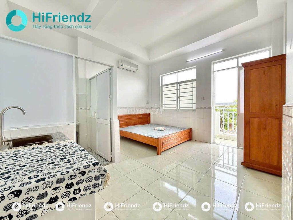 Căn hộ cho thuê tại Tỉnh lộ 10, Quận Bình Tân 25m² giá 2.8 triệu - Thang máy, Hầm xe rộng!