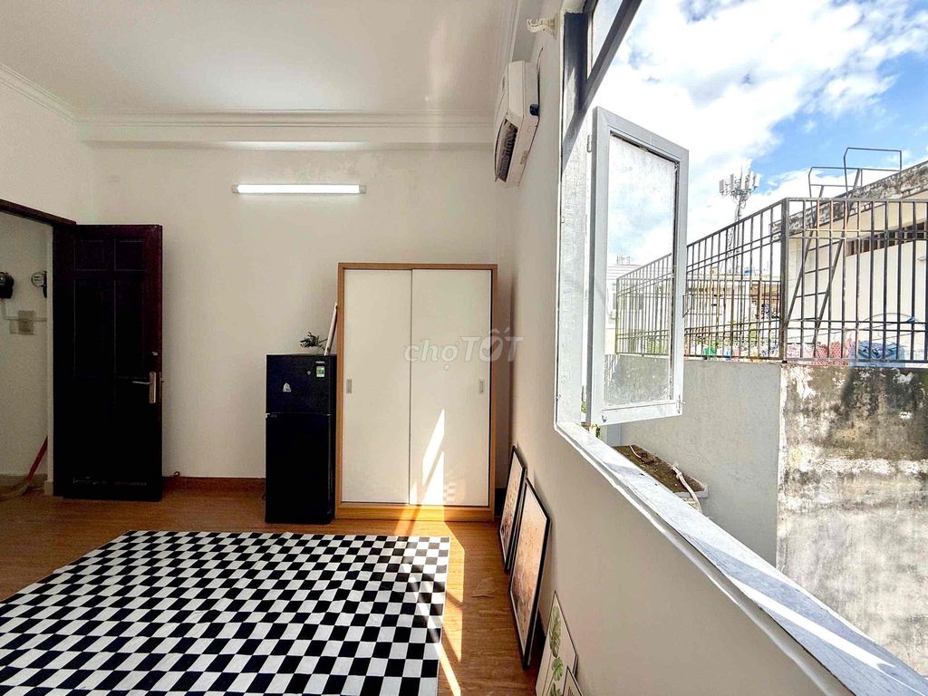 Căn hộ Studio Đặng Thùy Trâm 35m² giá 4.7 triệu - Full nội thất, sẵn sàng vào ở!