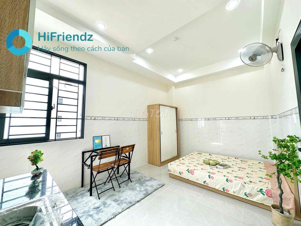 Studio cho thuê tại Âu Cơ, Tân Phú 20m² giá 4.4 triệu - Đón nắng tự nhiên!