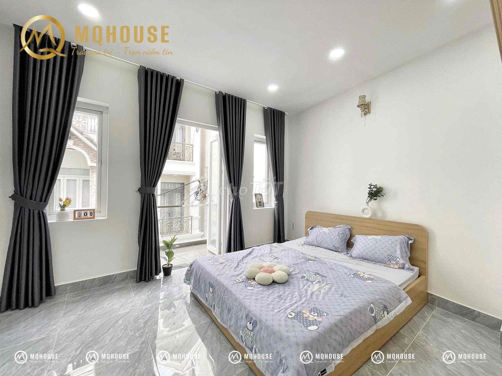 Căn hộ 1 phòng ngủ Studio Ban Công tại P15, Tân Bình giá 4.7 triệu - Nhà mới 100%!