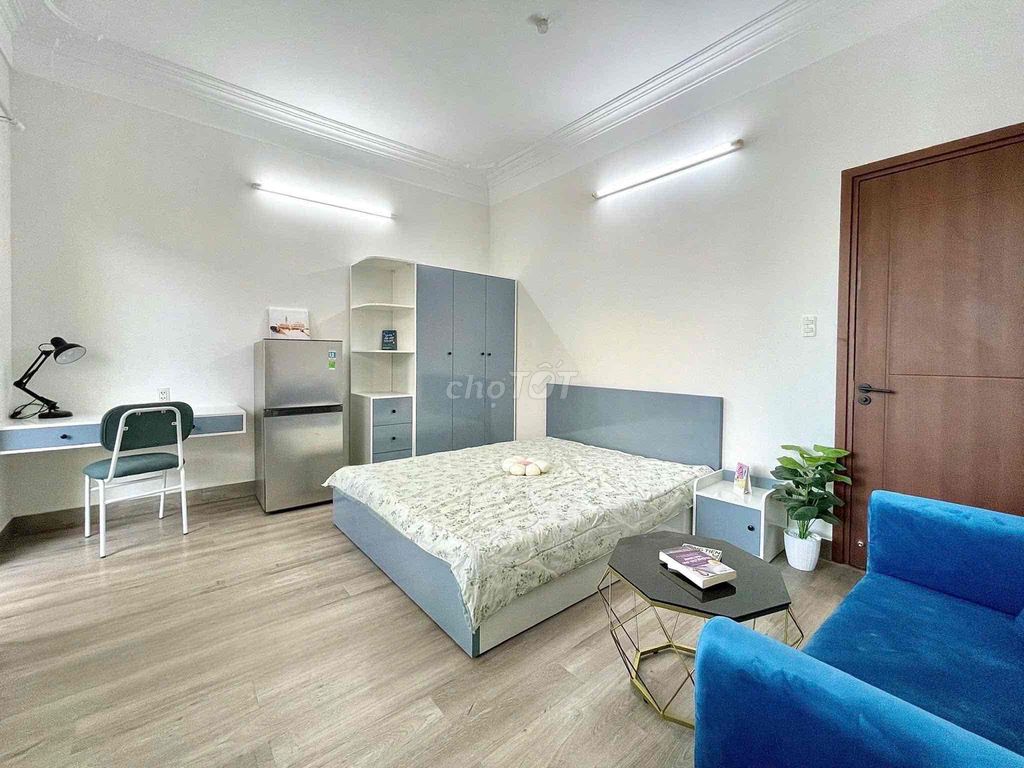 Phòng trọ máy giặt riêng đường D5 Bình Thạnh 30m² giá 5 triệu - Full nội thất tiện nghi!