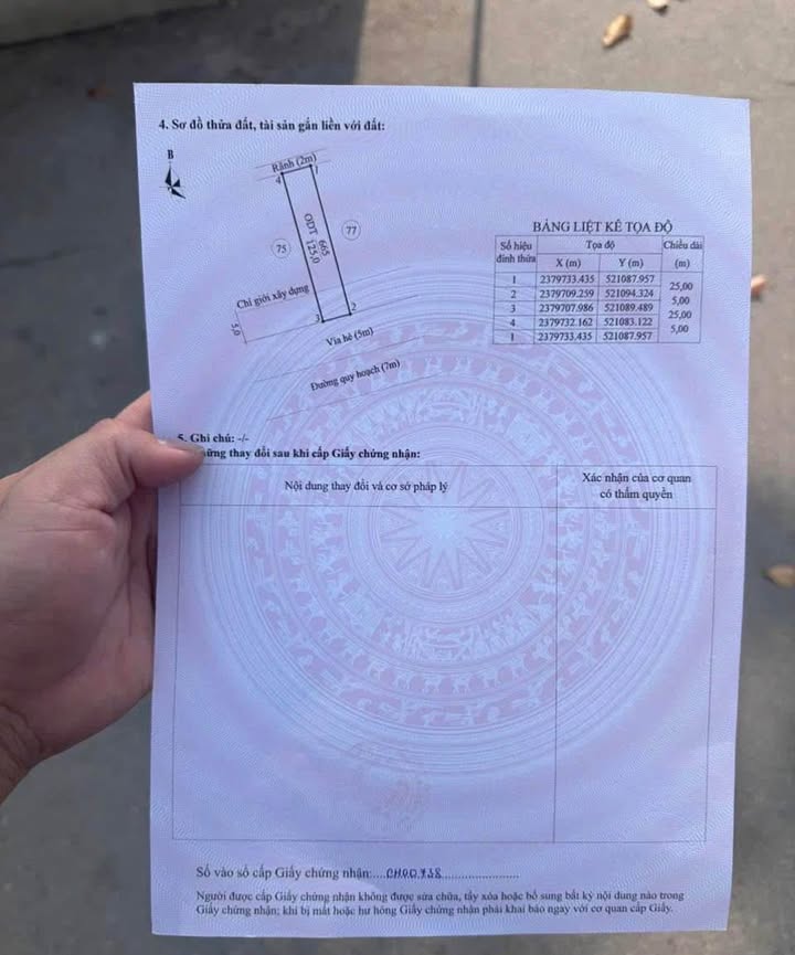 Đất nền Khu Hồng Kỳ Móng Cái 125m² giá thỏa thuận - Hướng Đông mát mẻ!