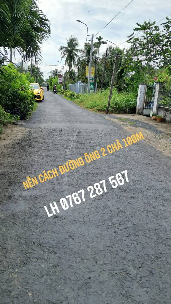 Đất thổ cư Phước Hậu Vĩnh Long 101m² giá 800 triệu - Cách đường Ông 2 Chà chỉ 100m!