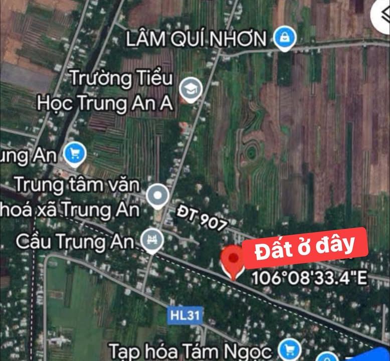 Đất nền Hiếu Phụng Vĩnh Long 288m² - Cơ hội đầu tư không thể bỏ lỡ!