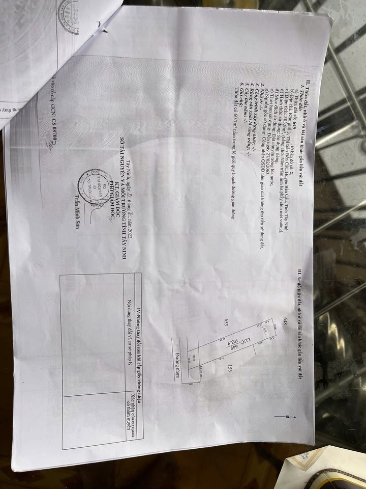 Đất nền 500m² tại xã Bến Cầu, Tây Ninh - Phù hợp quy hoạch đất ở 100%!