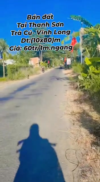 Đất đẹp tại ấp Sóc Chà A, Thanh Sơn, Trà Cú, Trà Vinh 800m² - Cơ hội đầu tư hấp dẫn!