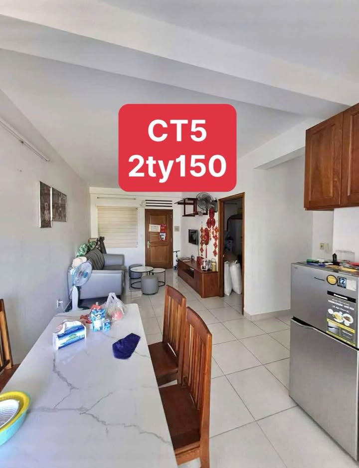 Căn hộ 2PN CT5 Vĩnh Điềm Trung Nha Trang 59m² giá 2.15 tỷ - Sẵn sàng sang tên ngay!