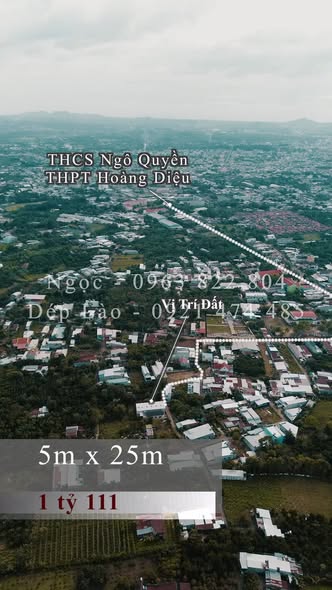 Đất nền Bảo Vinh, Long Khánh 125m² giá 1.111 tỷ - Hỗ trợ vay 900 triệu!