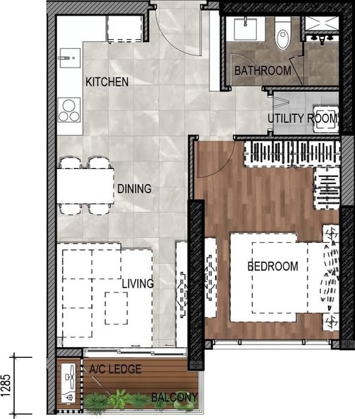 Căn hộ The Infiniti Riviera Point 58m² giá 5.99 tỷ - Sở hữu ngay trước khi nhận nhà!