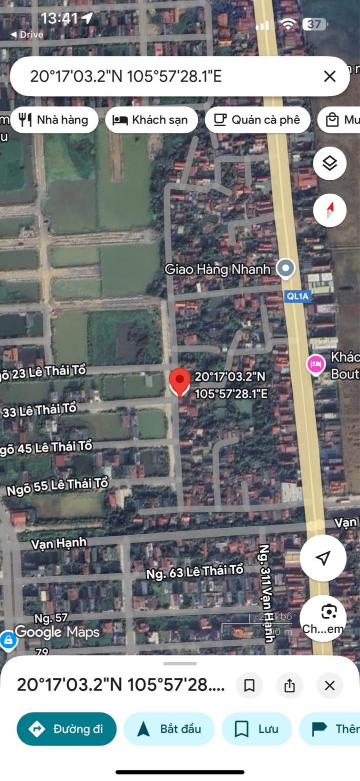 Đất nền Ninh Khánh 48m² giá 3 tỷ - Vị trí đắc địa, đầu tư sinh lời!