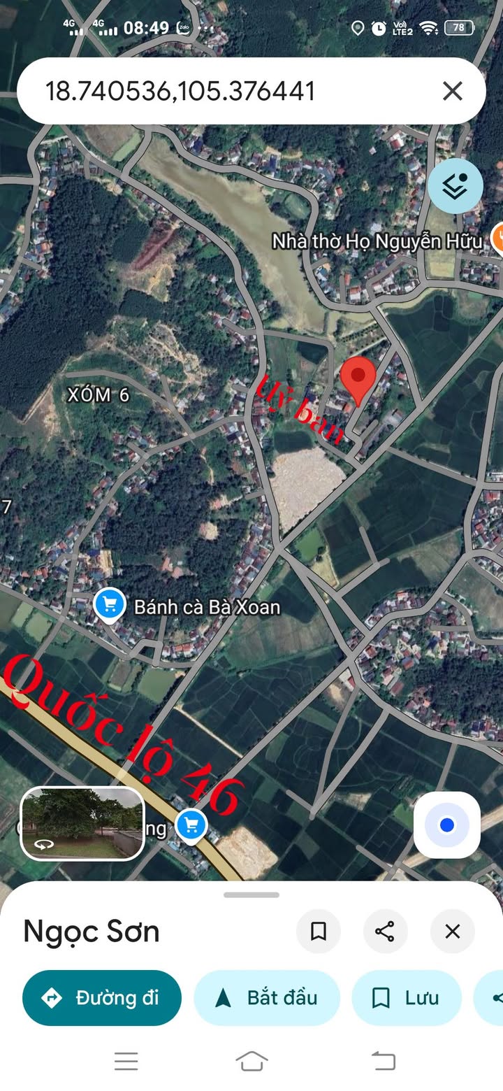 Đất nền Ngọc Sơn, Thanh Chương 192m² giá chỉ 600 triệu - Cơ hội đầu tư tuyệt vời!