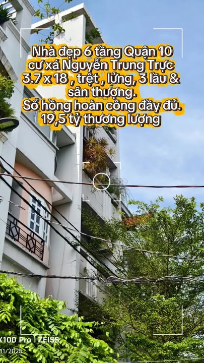 Nhà mặt tiền Cư Xá Nguyễn Trung Trực, Quận 10, 65m² giá 19.5 tỷ - Đẳng cấp sống giữa lòng Sài Gòn!