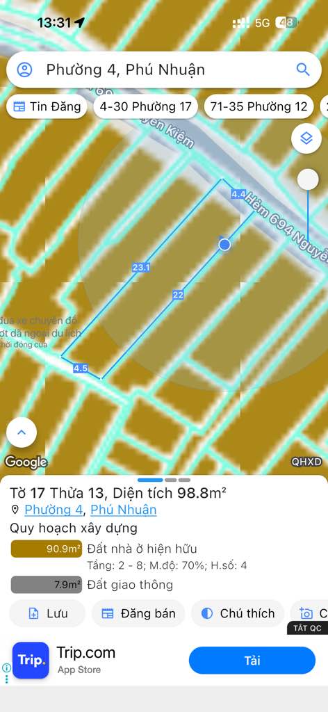 Nhà Phú Nhuận 100m² giá 11 tỷ - Hẻm xe tải sát Quận 1, cơ hội đầu tư hiếm có!