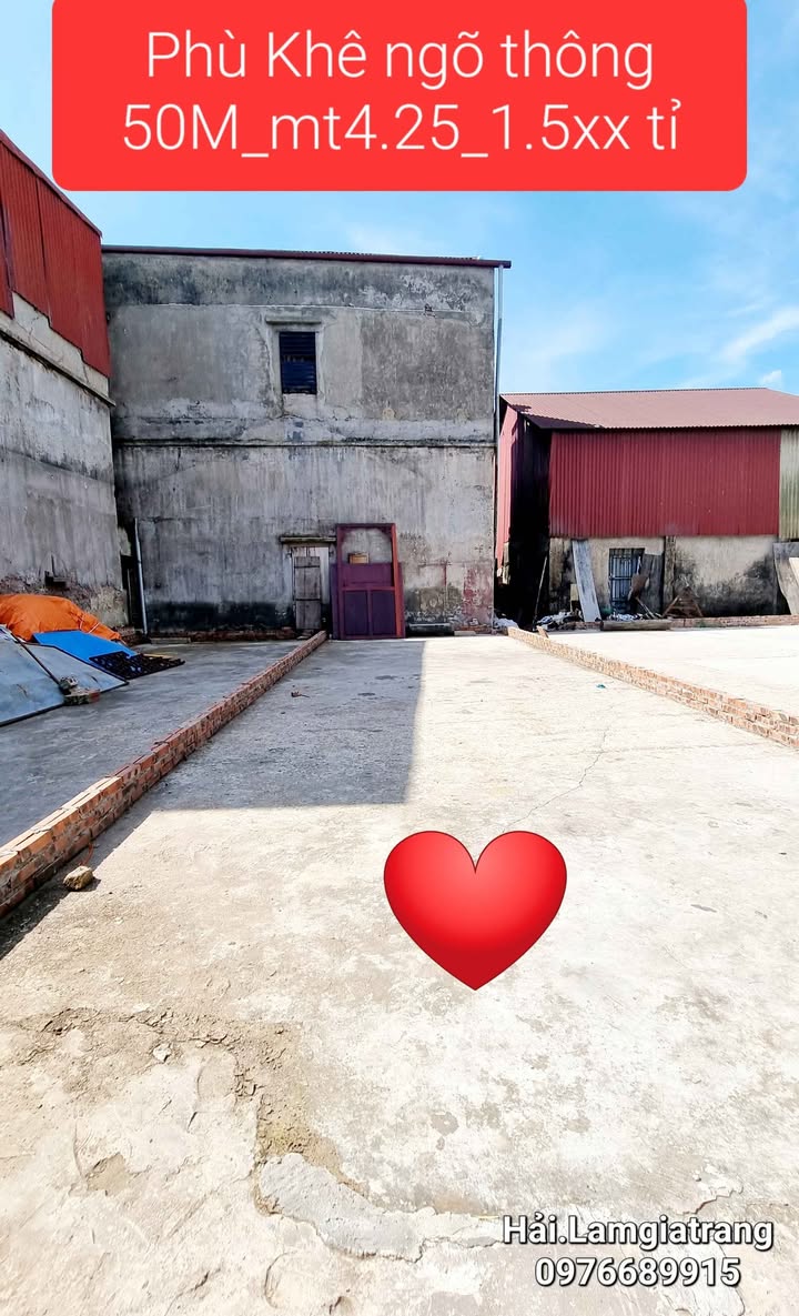 Đất nền Phù Khê, Từ Sơn 50m² giá 1.5 tỷ - Vị trí đắc địa gần trung tâm Hà Nội!