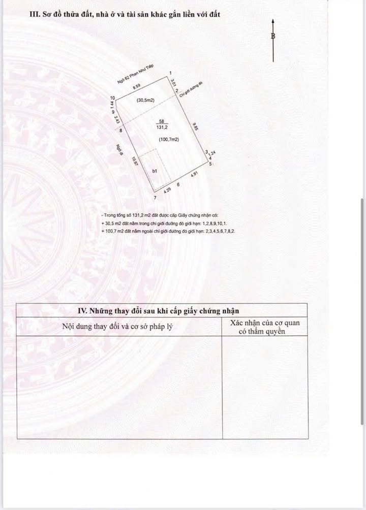Đất nền chính chủ tại ngõ 62 Hoàng Như Tiếp 131m² - Lô góc nở hậu, giá thỏa thuận!