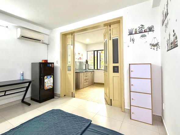 Phòng cho thuê Tân Bình 40m² - Full nội thất, tách bếp tiện nghi!