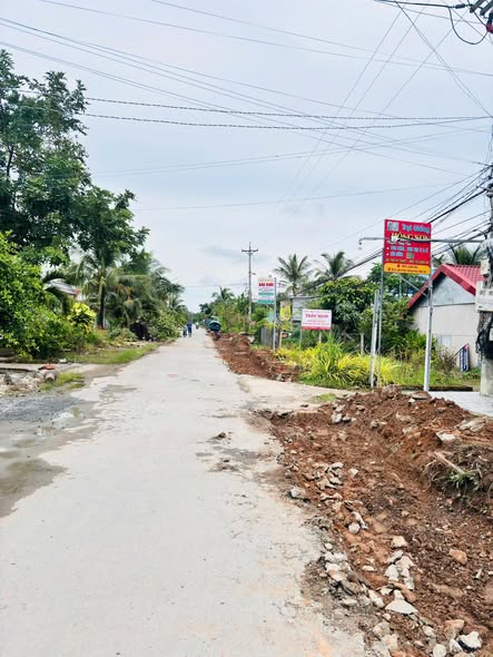 Đất mặt tiền đường nhựa 825m² tại An Hội, Vĩnh Long - Tiềm năng đầu tư sinh lời!