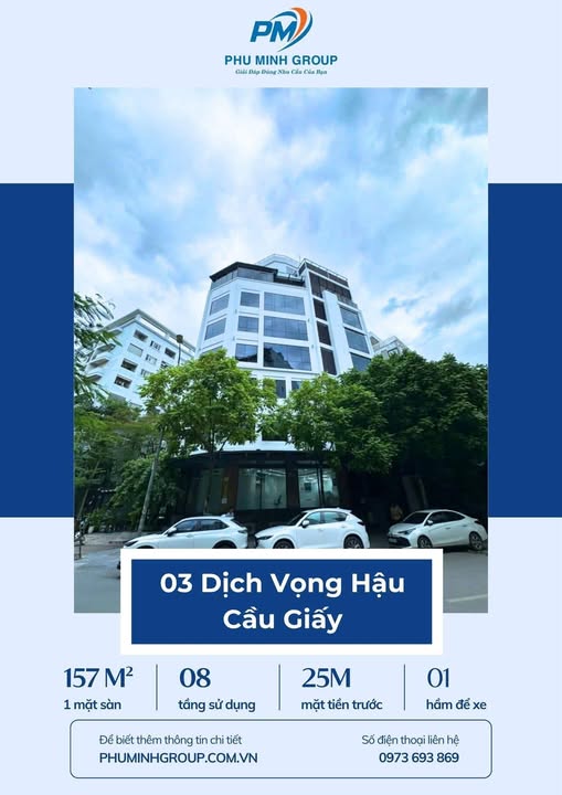 Cho thuê văn phòng tại Cầu Giấy 157m² giá 30 triệu - Không gian làm việc sang trọng!