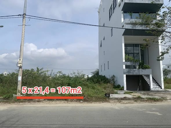 Đất đầu tư Nam Hòa Xuân Đà Nẵng 107m² giá 6,15 tỷ - Vị trí đắc địa