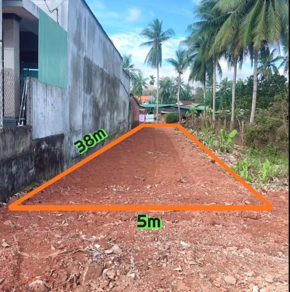 Đất thổ cư 190m² tại đường Khoa Trường, huyện Hoài Ân - Đầu tư sinh lời hiệu quả!