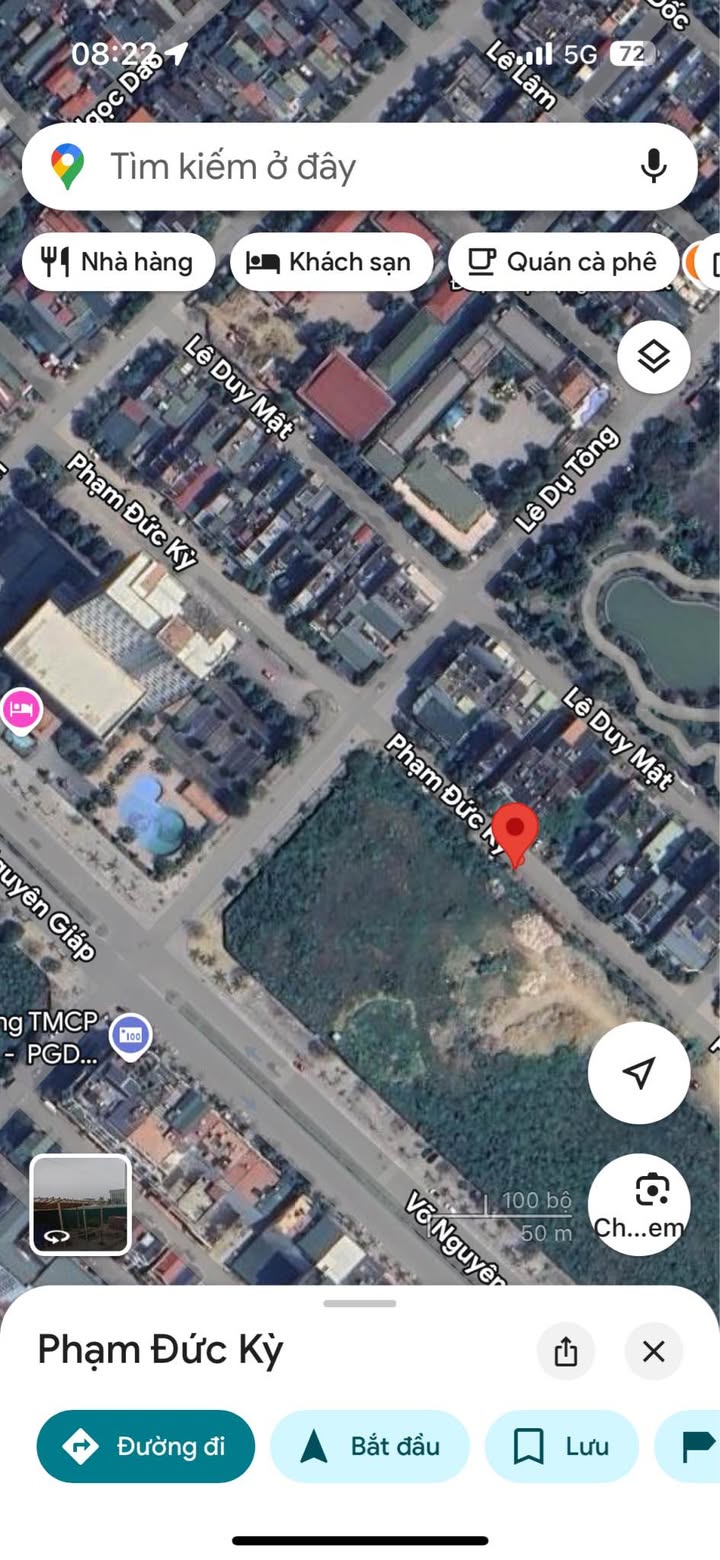 Đất nền đường Phạm Đức Kỳ, Đông Vệ, Thanh Hóa 90m² - Đầu tư sinh lời với giá tốt!