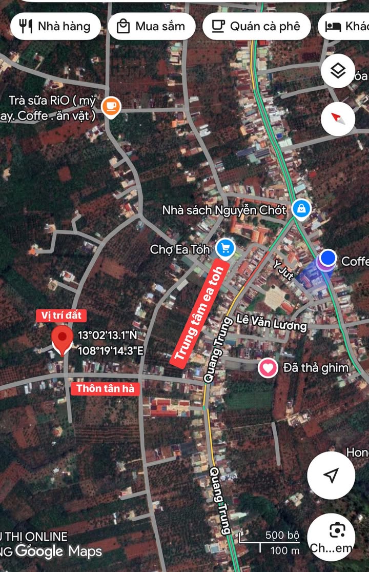 Đất nền thôn Tân Hà, xã Ea Tóh, 180m² giá 200 triệu - Cơ hội đầu tư hấp dẫn!