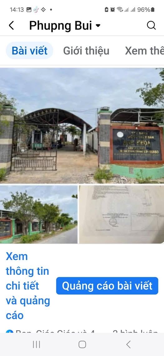 Đất mặt tiền xã Bảo Thạnh, Bến Tre 7203m² giá 5.8 tỷ - Cơ hội đầu tư hấp dẫn!