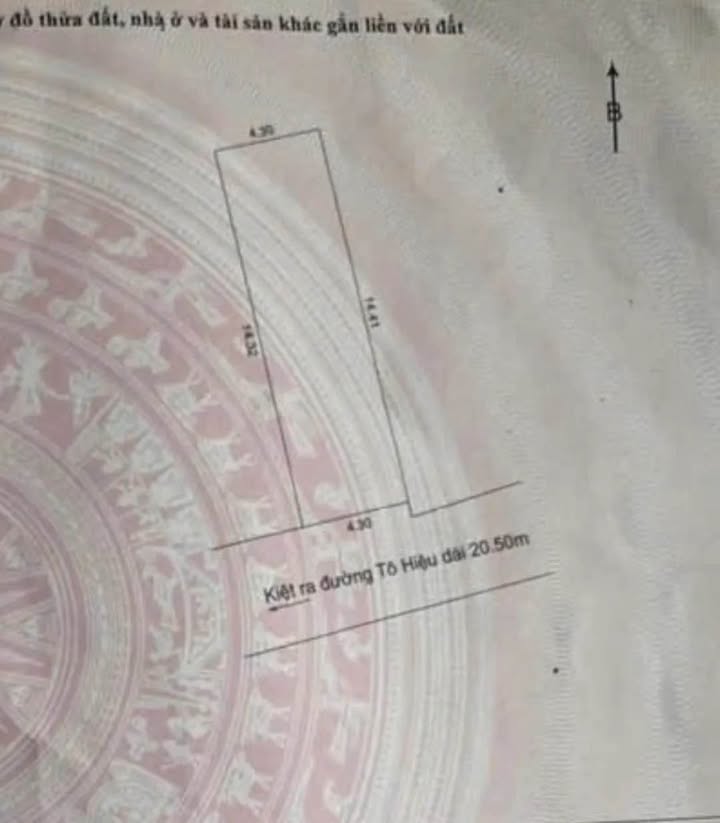 Bán lô đất đẹp đường Tô Hiệu, quận Liên Chiểu, 61.6m² - Khu dân cư sầm uất!