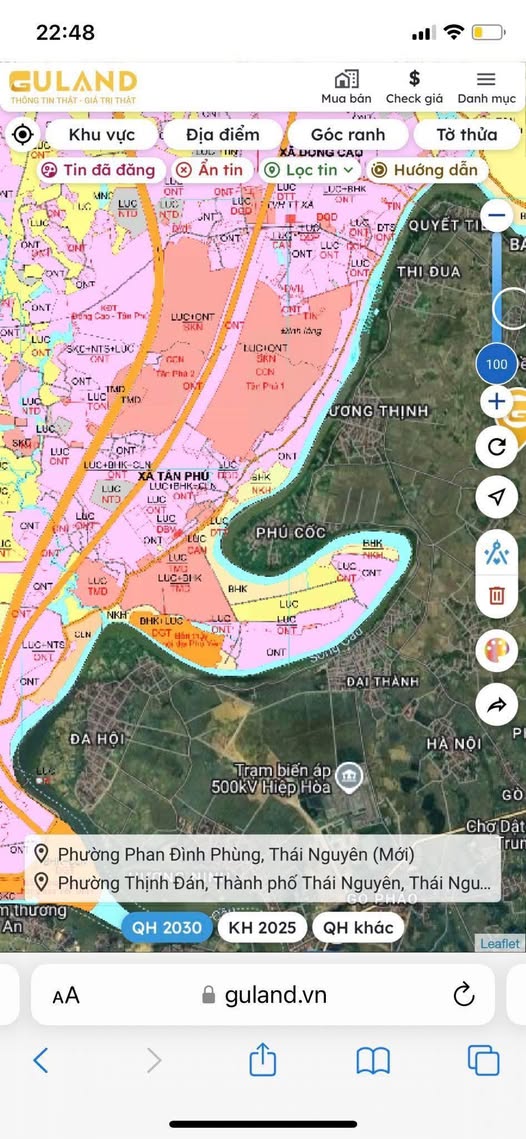 Đất nền Tân Phú, Phổ Yên 220m² giá 600 triệu - Cơ hội đầu tư tuyệt vời!