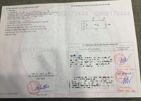 Đất thổ cư 47.2m² tại TT Chúc Sơn - Pháp lý chuẩn, giá chỉ 2 tỷ!