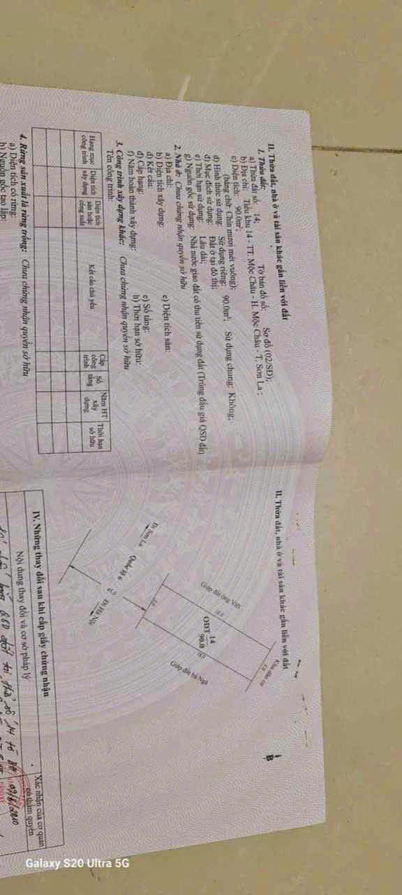 Đất đấu giá mặt Quốc lộ 6, Mộc Châu 92.5m² - Cơ hội kinh doanh tuyệt vời!