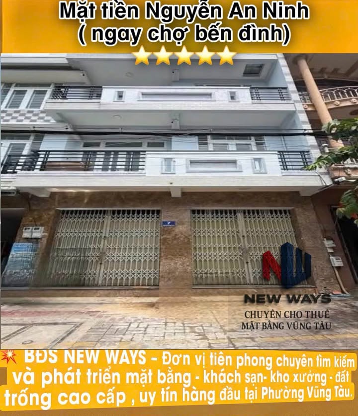 Cho thuê mặt bằng Nguyễn An Ninh Vũng Tàu 84m² giá 18 triệu - Địa điểm kinh doanh lý tưởng!