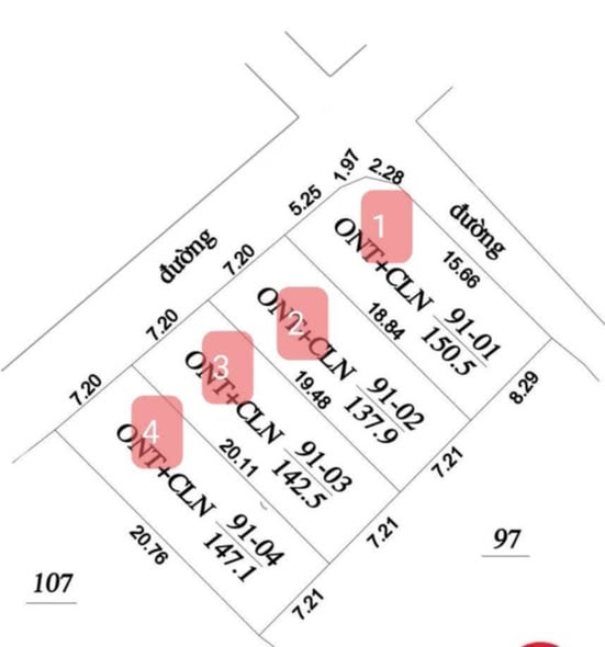 Đất nền xã Tam Đồng 144m² giá 900 triệu - Cơ hội đầu tư hấp dẫn!