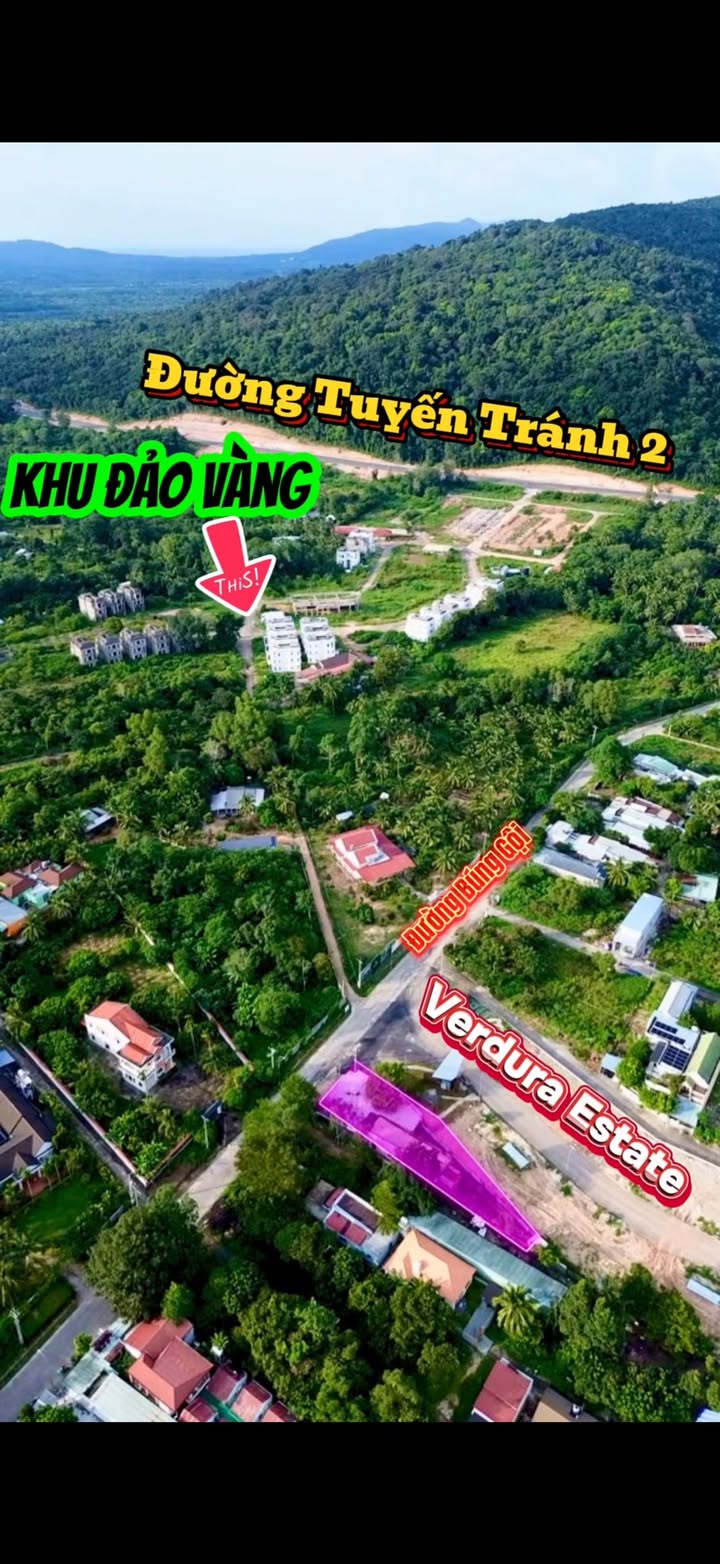 Đất nền mặt tiền đường Búng Gội Phú Quốc 622m² giá 8 tỷ - Cơ hội đầu tư hấp dẫn!